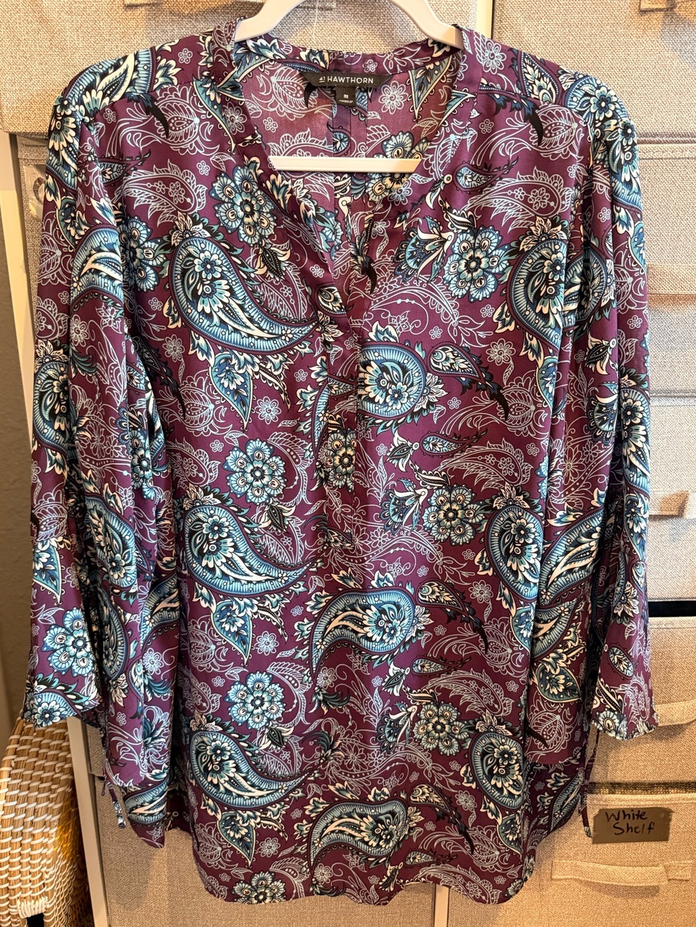 41 Hawthorne blouse size 2X